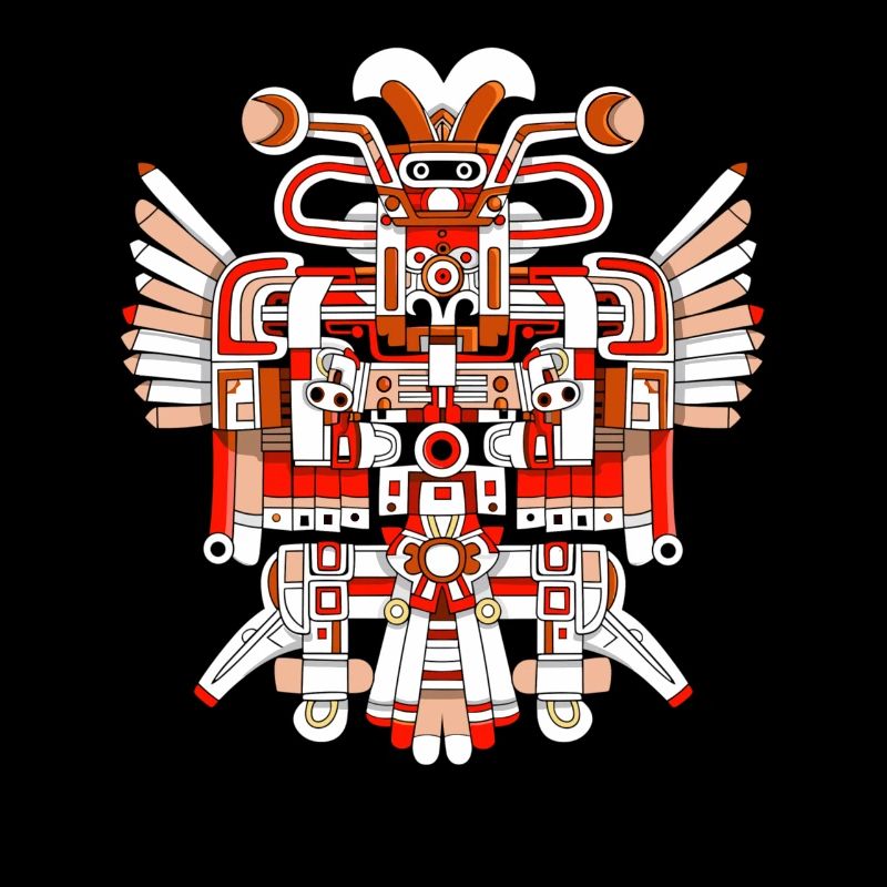 Dieu aztèque mythologie aztèque Chalchiuhtotolin