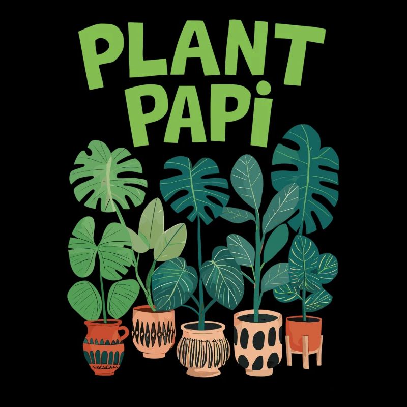 Plant Papi - Design élégant pour les amoureux des plantes