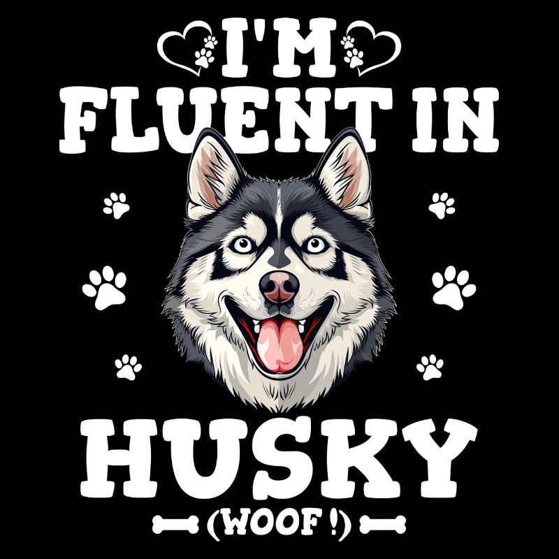 Talking the Husky Humor Husky Dog