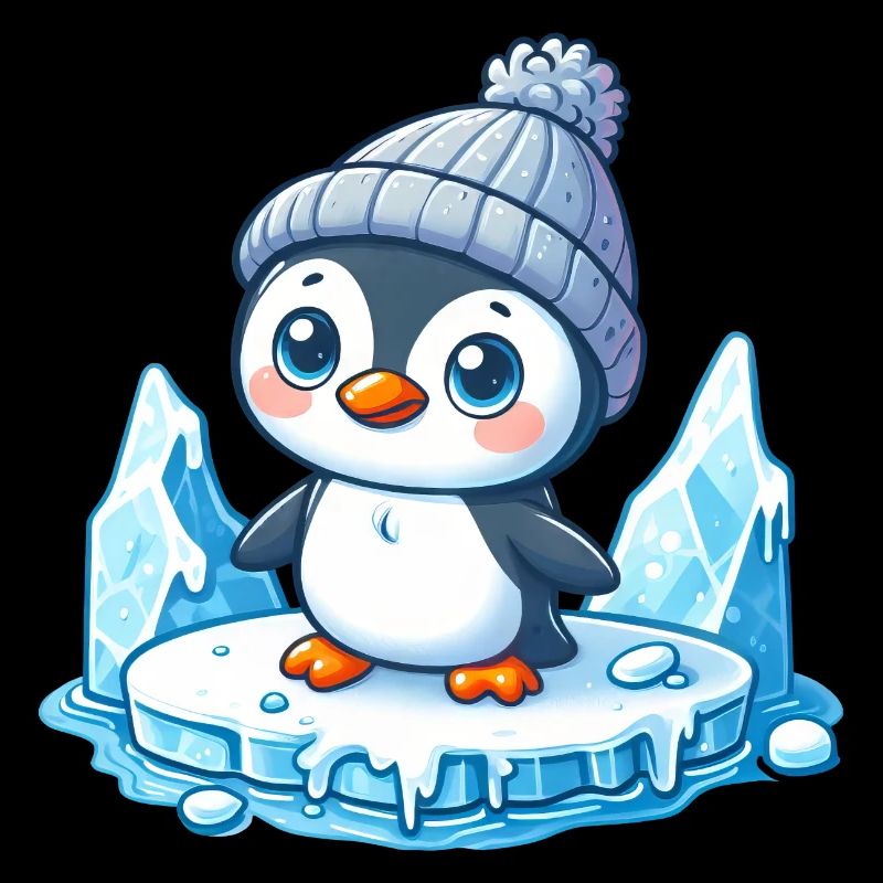 Penguin, Climate Change & Melting Ice World