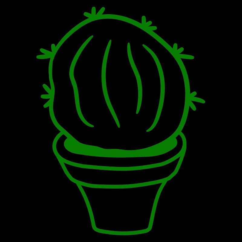 Small Cactus Spines Desert Cacti Flower Pot