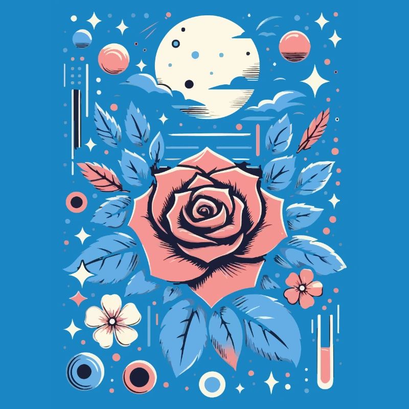 Kosmische Rose