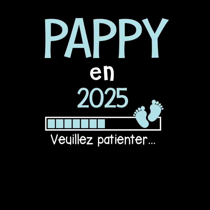 Pappy en 2025 Cadeau Futur Papi