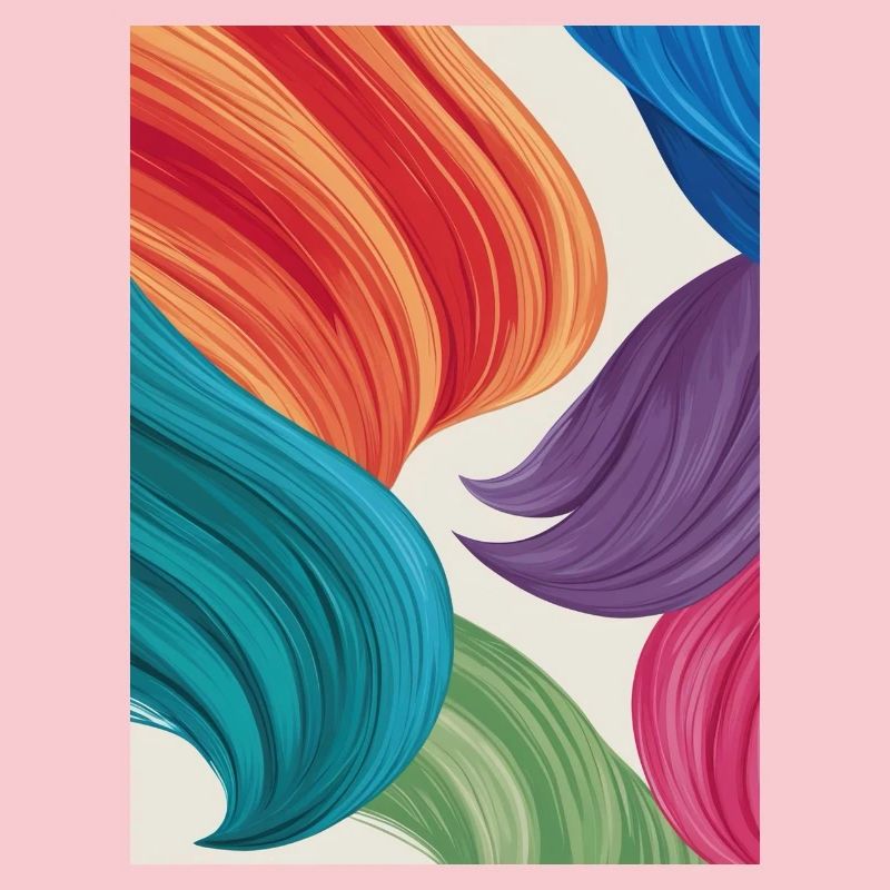 Feather-light colours
