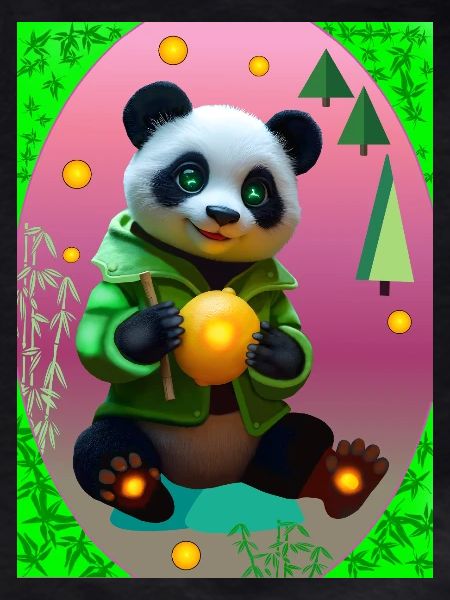 Futuristic Panda