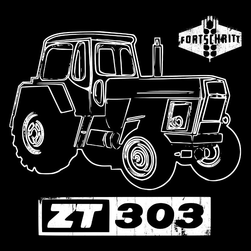 PROGRÈS Tracteur ZT 303 - DDR Machines agricoles