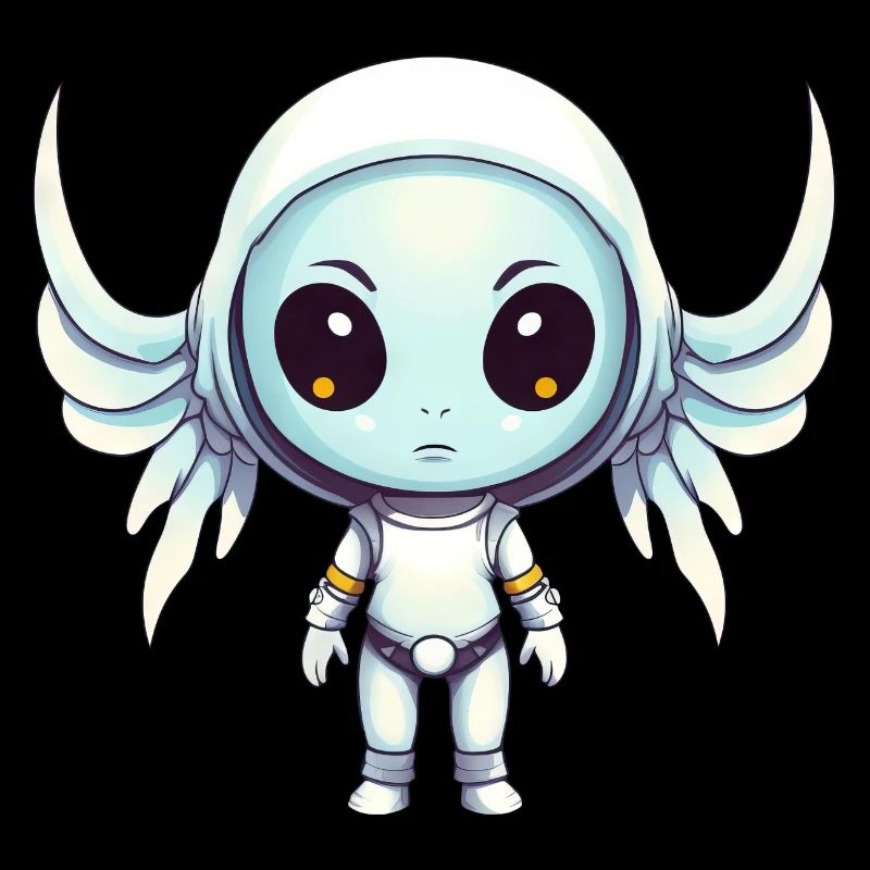 Alien Archangel - Alien design with wings