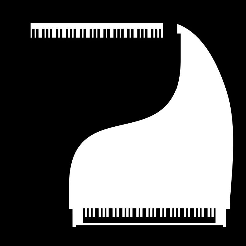 2 pianos Yin et Yang Instrument de musique classique
