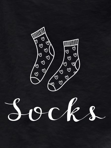 Socks Heart