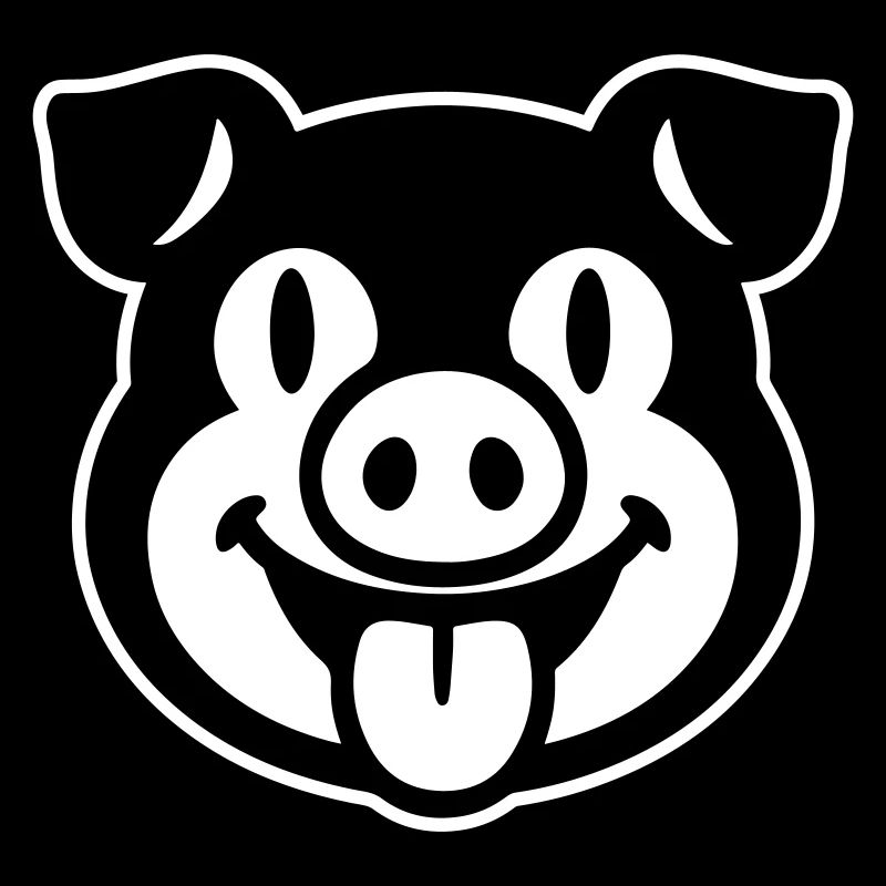 Ferkel Schwein Kopf