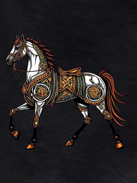 Steampunk horse