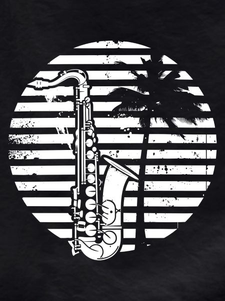 Saxophone Drawing