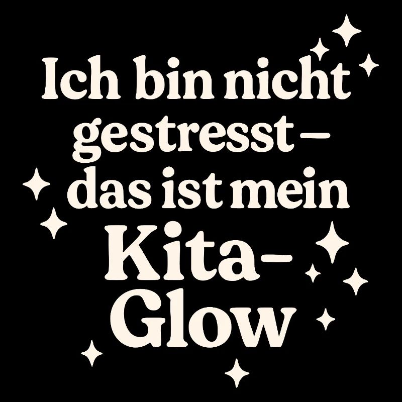 Ich bin nicht gestresst... (hellbeige)