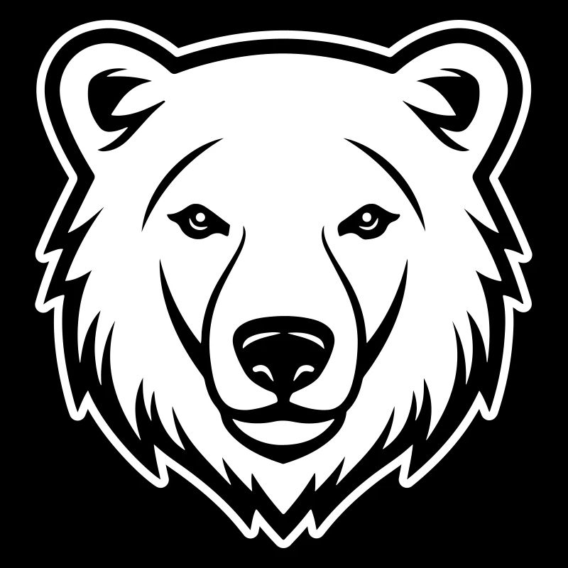 Polar Bear Head Polar Bear