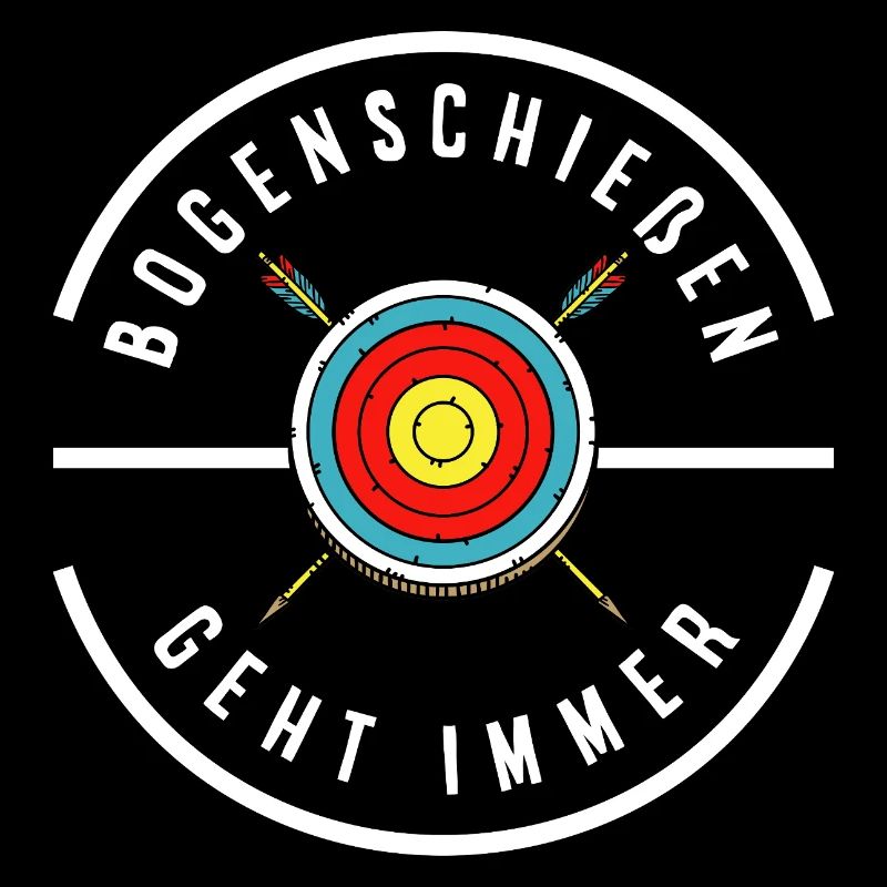 Ich gehe Bogenschießen