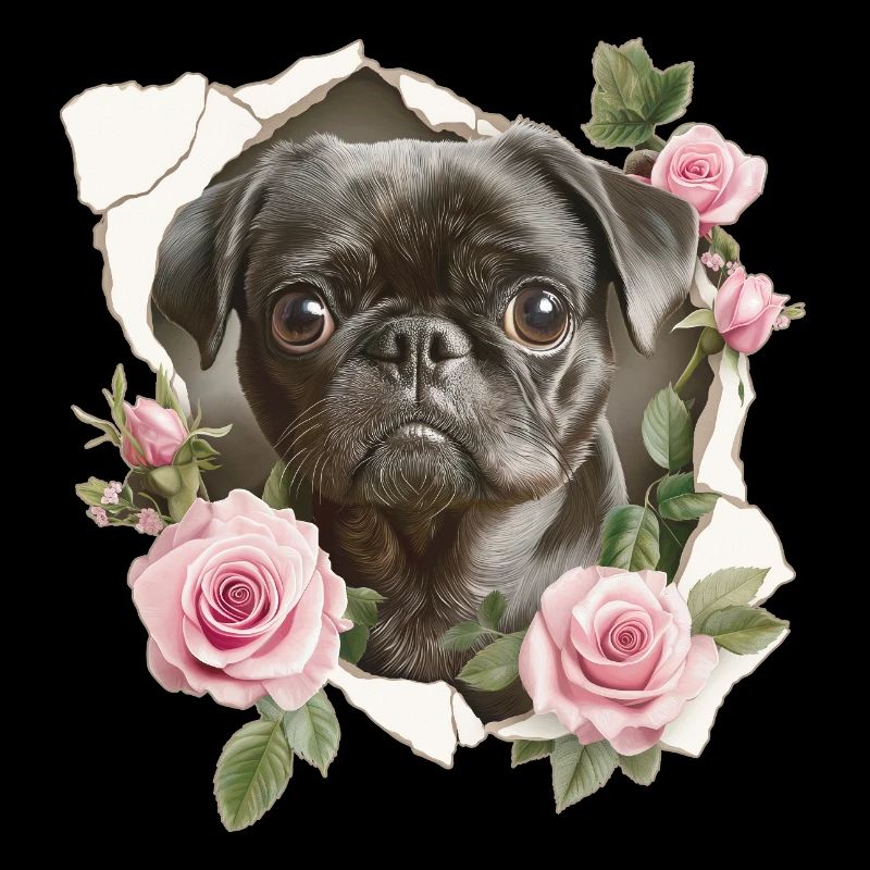 Fleurs de carlin vintage