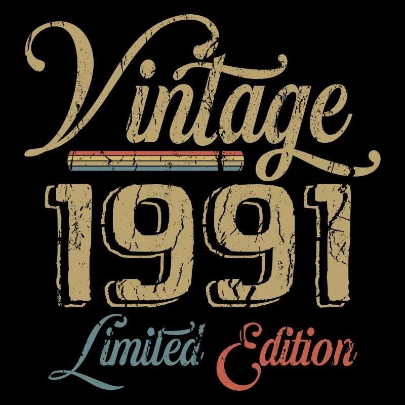 Millésime 1991 Édition limitée Naissance Année 1991