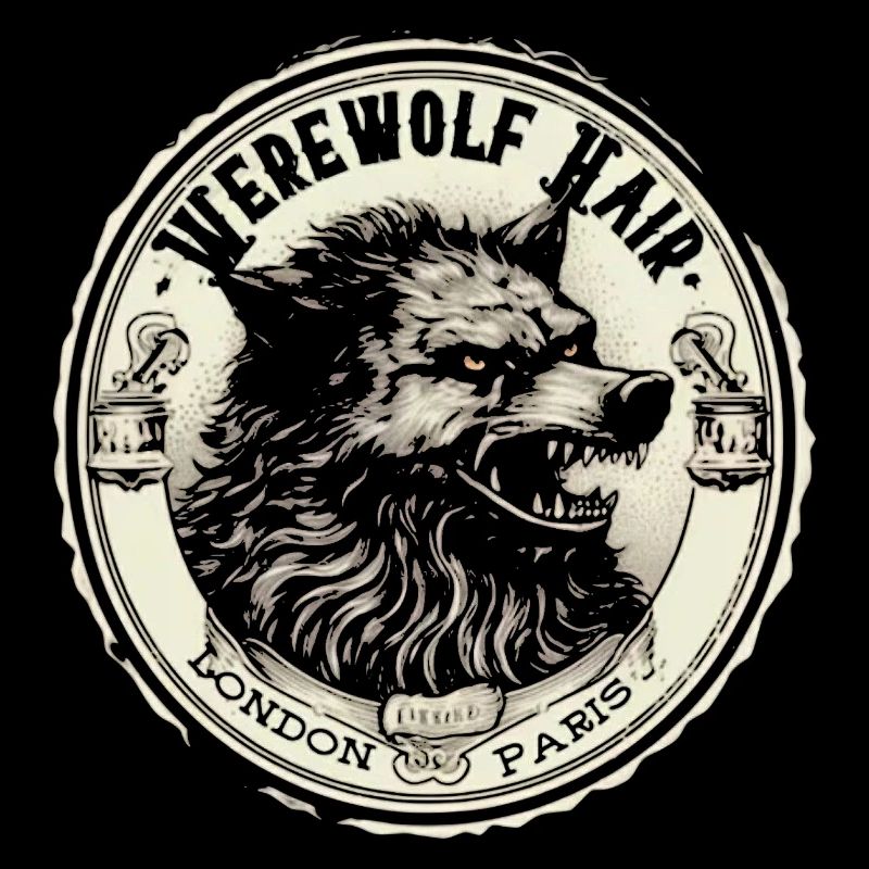 Werewolf Head Coin Emblem