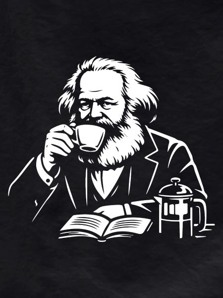 Karl Marx Coffee Moment