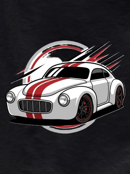 Racing classic with red stripes