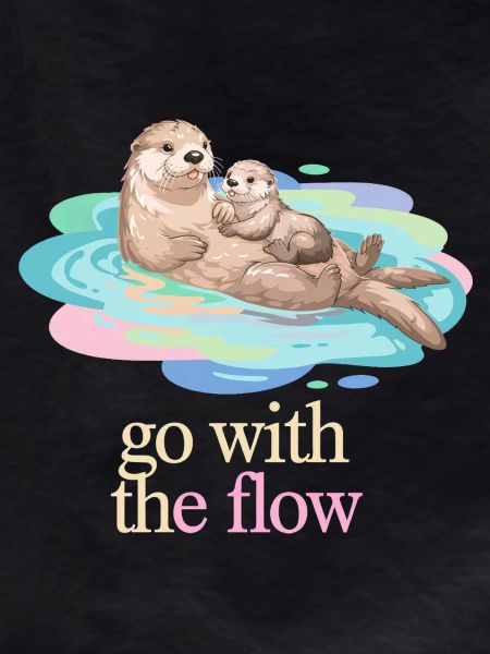 Otter Duo in Pastel Flow