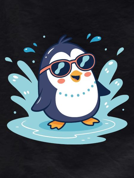 Penguin Sun Splash in Glasses