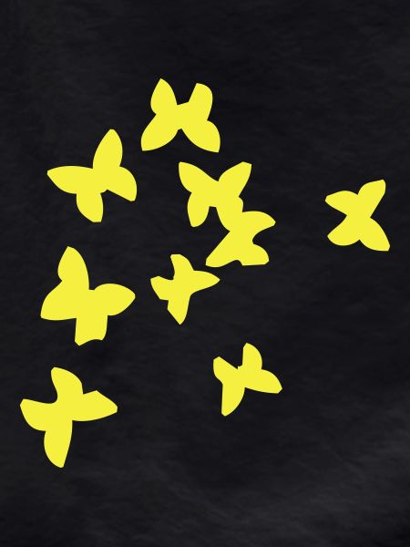 Gelbe Sommervögel