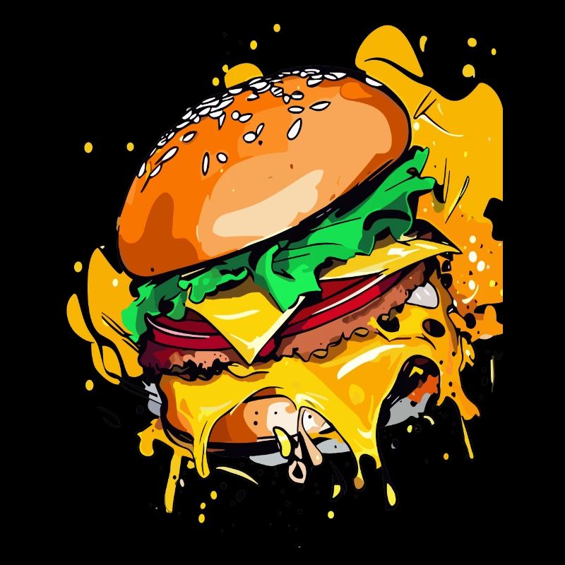 Extra Käse Burger Cheeseburge