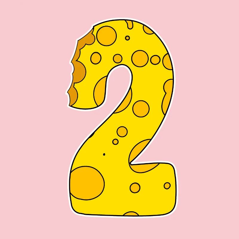 Number 2 - Two - Second