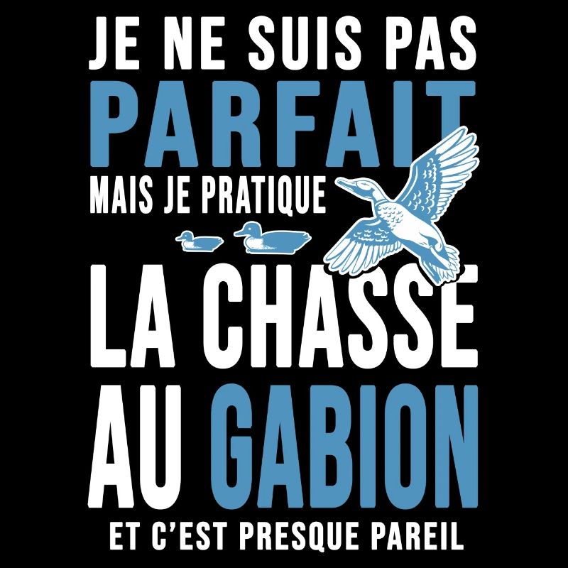 Chasseur chasse au gabion cadeau cool chasse
