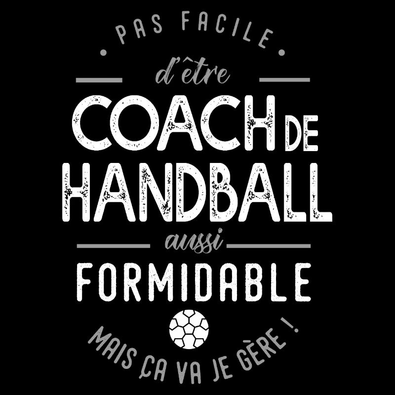 Coach Handball formidable cadeau entraineur hand