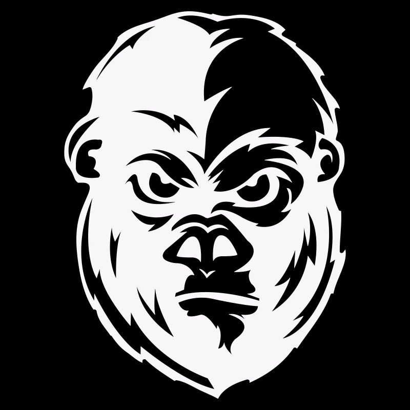 Animal à visage de gorille