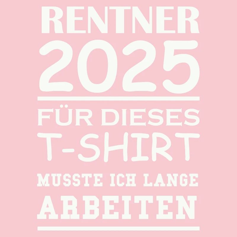 Går på pension 2025 for denne t-shirt