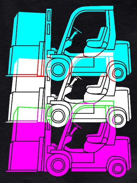 Forklift driver