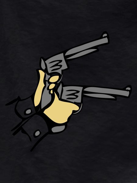 Weapons pistols hands dell