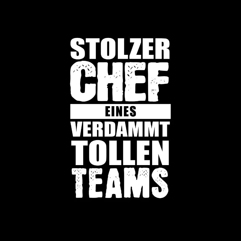 Stolzer Chef eines verdammt tollen Teams
