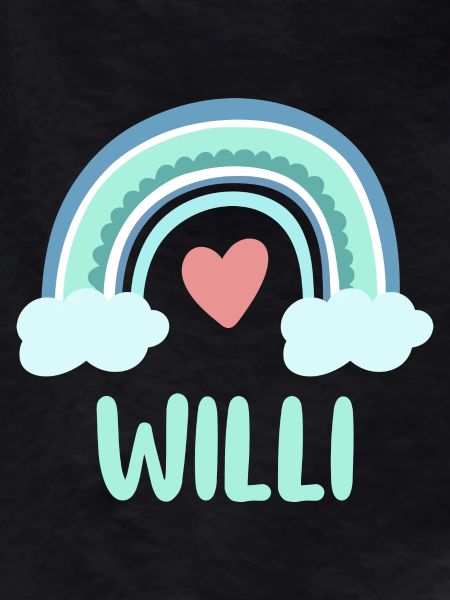 Willi Name Rainbow Baby