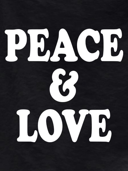 Peace and love