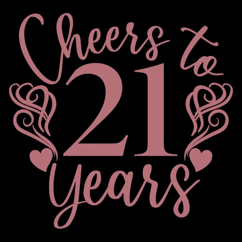 Vive le 21e anniversaire de 21 ans