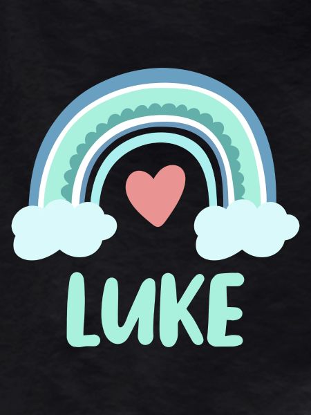 Luke Name Rainbow Baby