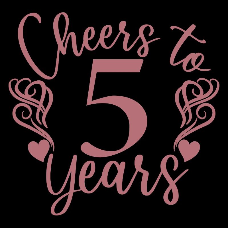 Vive le 5e anniversaire de 5 ans
