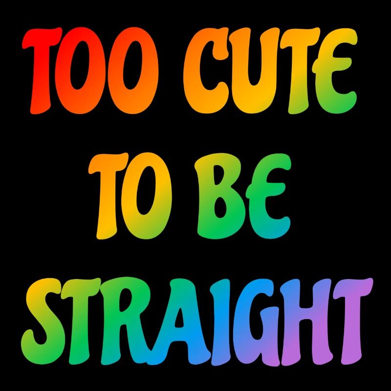 Too cute to be straight