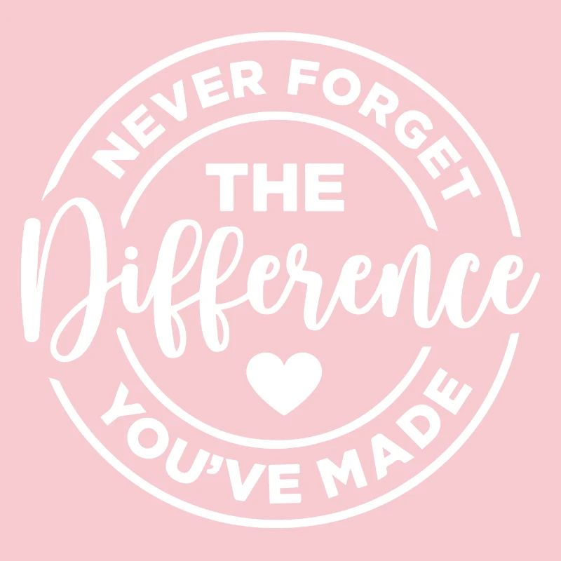 Never Forget the Difference