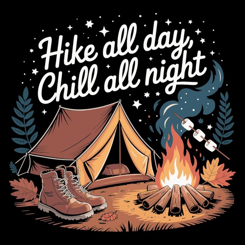 Hike All Day, Chill All Night – Camping Adventure