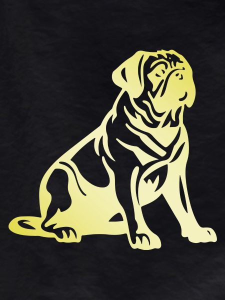 Pug Dog Silhouette
