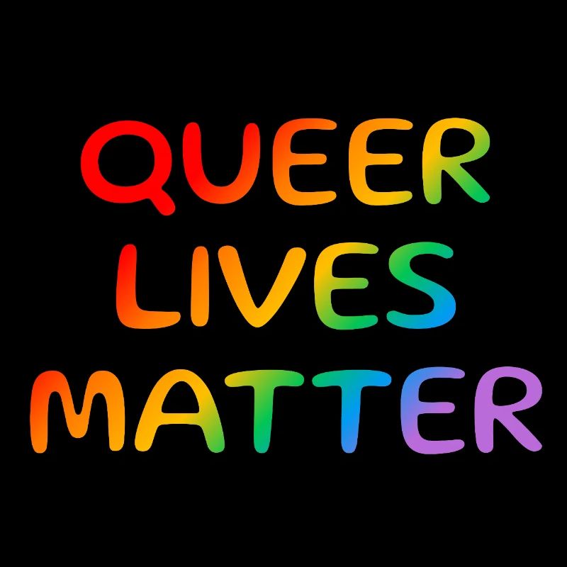 Queere Leben sind wichtig LGBT Pride schwul Regenbogen