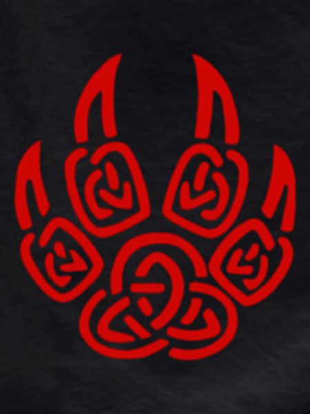 Rote Wikinger Wolfskrallen