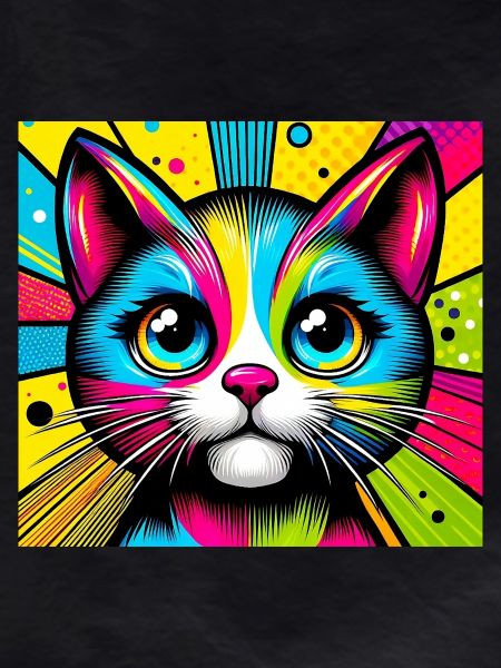 Cat Pop Art