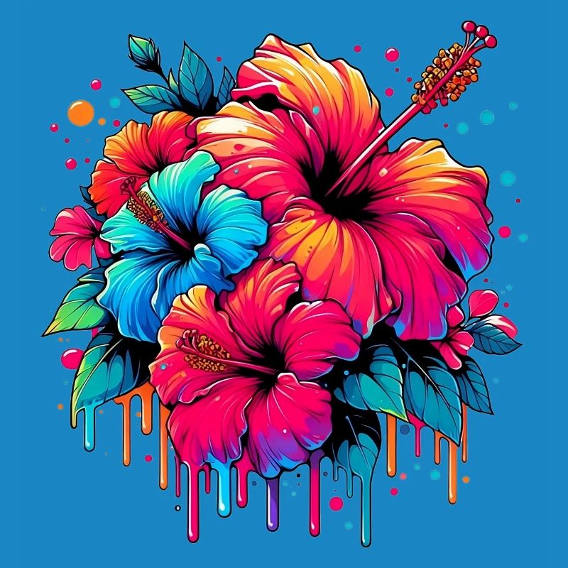 Fleurs d’hibiscus