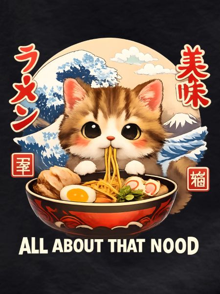 Kawaii Kitten Ramen Anime